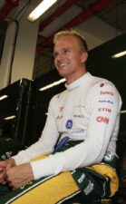Heikki Kovalainen and Tony Fernandez