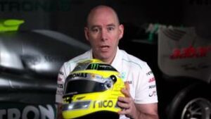 F1 crash helmet