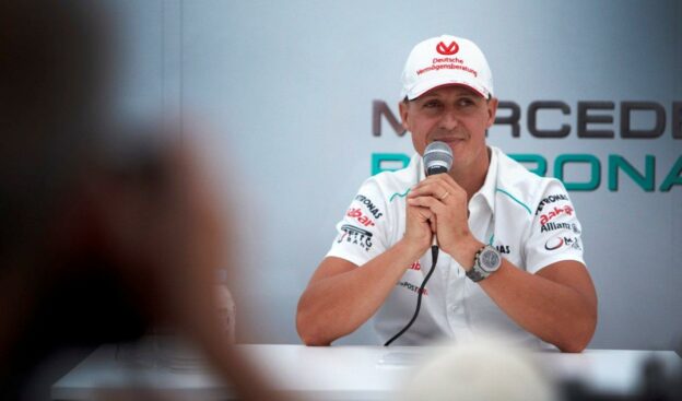 Doctor says home return is safe for Schumacher 1 Schumacher retirement pressconference