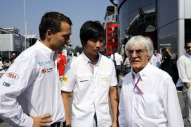 Ma Qing Huay & Ecclestone in Italien