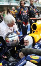 Bernie Eccleston at Abu Dhabi GP