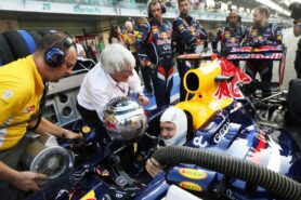Bernie Eccleston at Abu Dhabi GP