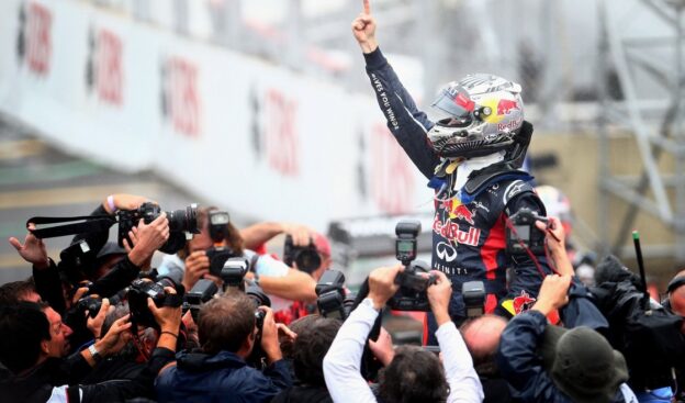 Vettel did not pass illegally en route to 3rd F1 drivers title 1 Sebastian Vettel becomes 2012 F1 drivers Champion at Brazilian GP