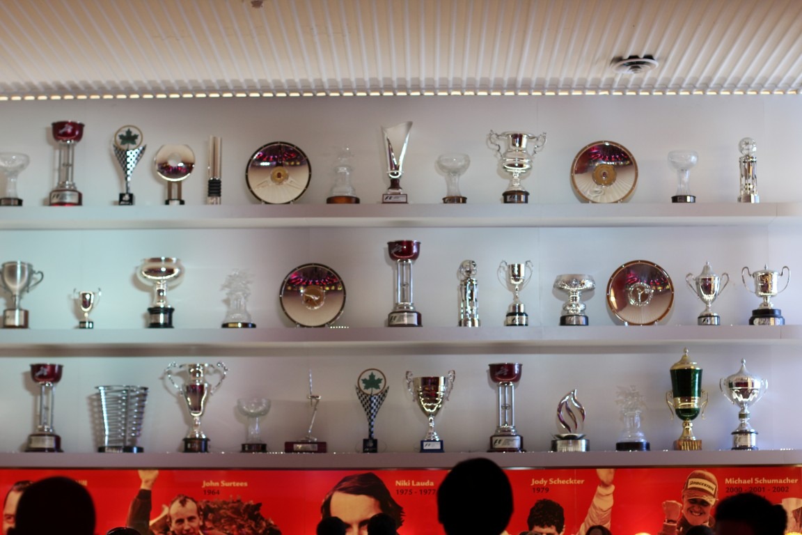 all f1 trophies