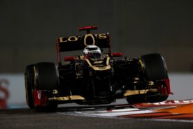 Romain Grosjean 2012 Abu Dhabi F1 GP