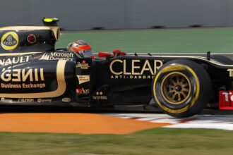 Romain Grosjean India 2012 Lotus E20