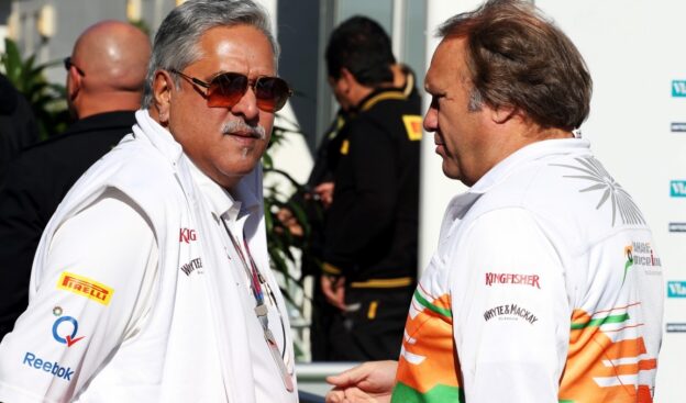Force India could collapse because of Vijay Mallya crisis 1 Vijay Mallya & Robert Fearnley