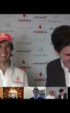 F1 interview Sergio Pérez at Vodafone McLaren Mercedes