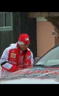 วิดีโอตลกของ Massa Felipe ที่ Madonna di Campiglio Press Ski Meeting