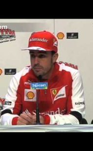 Fernando Alonso press conferance at Wrooom! 2013