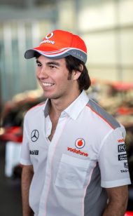 Sergio Pérez started working in McLaren F1 car simulator