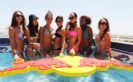 Valencia grils in rooftop pool