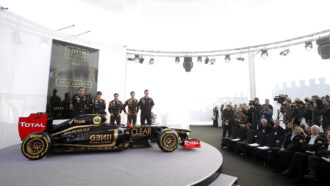 Launch Lotus E20 2012
