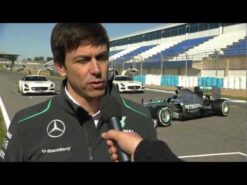 2013 interview Toto Wolff launch Mercedes W04 F1 car