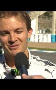 2013 interview Nico Rosberg launch Mercedes W04 F1 car