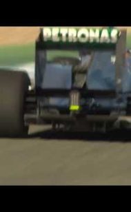 First drive Lewis Hamilton Mercedes W04 F1 car