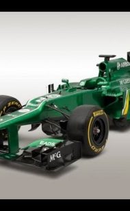 First look at the Caterham CT03 F1 car