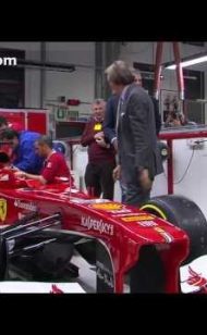 F1 sponsorstickers op Ferrari F138