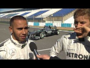 สัมภาษณ์ Lewis Hamilton ปี 2013 เปิดตัว Mercedes W04 F1 รถ