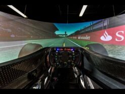 Mercedes F1 Simulator Behind-the-Scenes footage