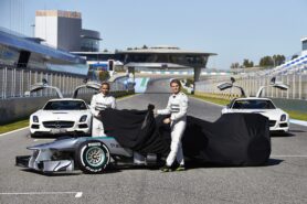 Unveiling Mercedes W04 Hamilton & Rosberg