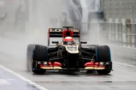 Romain Grosjean Lotus E21
