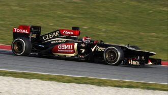 Lap times 2nd practice 2013 Malaysian F1 Grand Prix