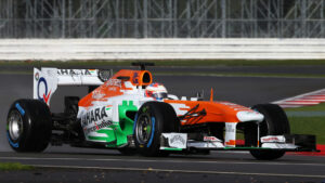 Paul di Resta shakedown Force India VJM06