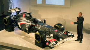 Matt Morris talksabout the launched Sauber C32