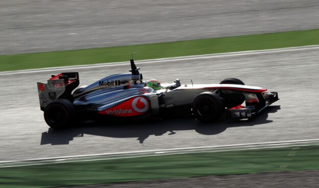 Barcelona F1 testday 2: Perez fastest with McLaren MP4-28 1 Sergio Perez McLaren MP4-28 Barcelona test