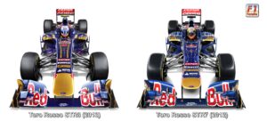 Comparison between Toro Rosso STR7 VS STR8