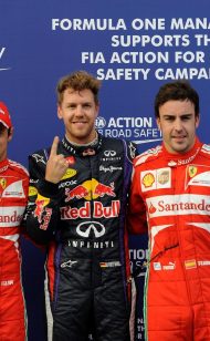 ผลการคัดเลือกรอบแรกปี 2013 มาเลเซีย F1 กรังปรีซ์แกรนด์