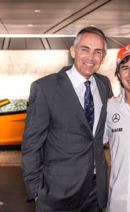 Sergio Pérez hoopt F1 sponsor Telmex sluit zich aan bij McLaren Team