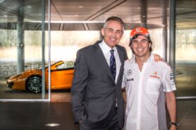 Martin Whitmarsh & Sergio Perez