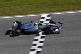 Lewis Hamilton Mercedes W04