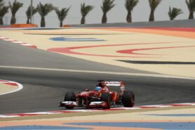 Fernando Alonso Ferrari F138 at Bahrain