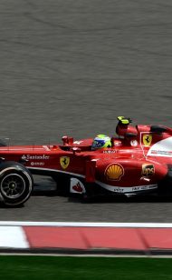 Lap times 2nd practice 2013 Chinese F1 Grand Prix