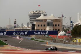 Pit and mainstraight Bahrain International Circuit