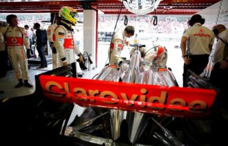 First Carlos Slim F1 sponsor shows on McLaren MP4-28