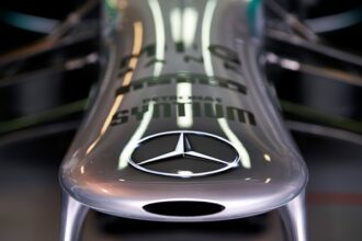 Mercedes W04 nosecone