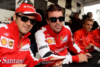 Felipe Massa และ Fernando Alonso