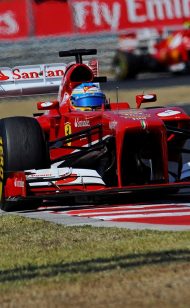 Rondetijden 3e training 2013 Indiaas F1 grote Prijs