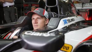 Nico Hulkenberg sitting in the Sauber C32