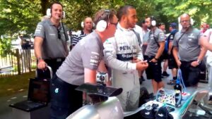 Behind the scenes of Hamilton at Goodwood 2013!