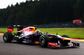 F1 Lap times 2nd practice 2013 Belgian Grand Prix