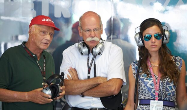 Zetsche backs Lauda & Wolff to stick together 1 Mercedes yet to fill Lauda's old role