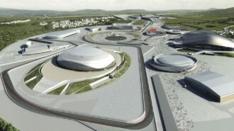 Sochi F1 circuit animated picture