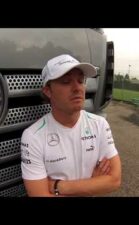 Rosberg: video message after P6 in Monza 2013