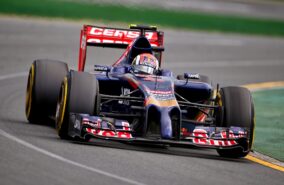 Daniil Kvyat first F1 Grand Prix race (Australia 2014)