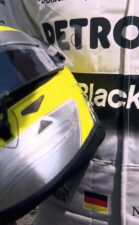 Nico Rosberg about his F1 crash helmet